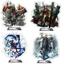 

Keychain Woman Arknights Key Chain Men Acrylic Standing Key Ring Unisex Elegant Cute Anime Jewelry Hoshiguma SilverAsh Llaveros