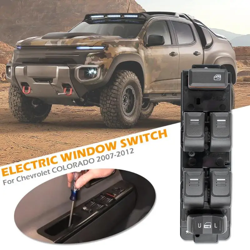 Главный переключатель стеклоподъемника+ инструменты для Chevrolet Colorado GMC Canyon Hummer H3 H3T Isuzu i-350 i-370