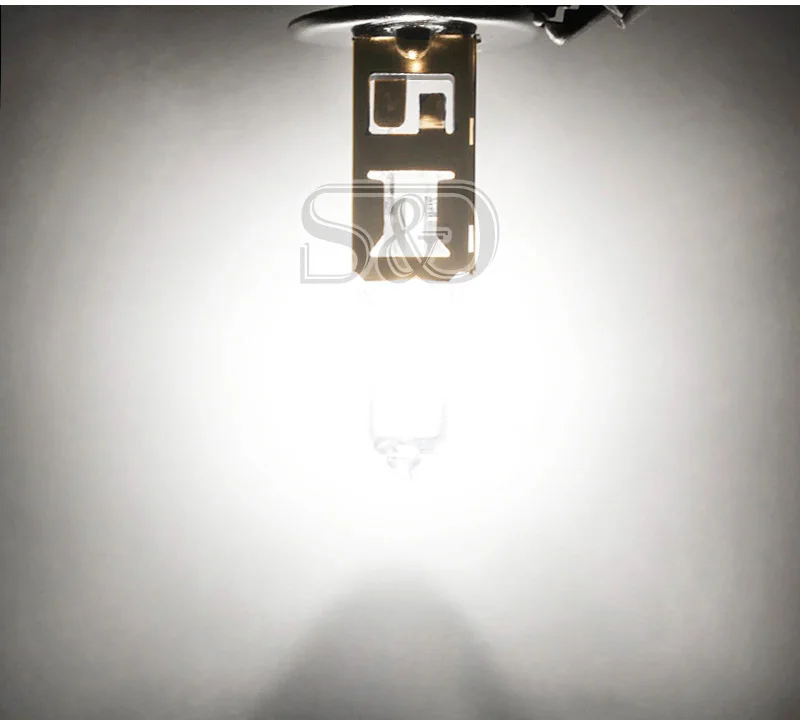 2 шт. 55W 12V H1 белая галогенная Светодиодная лампа фара дальнего света лампы Противотуманные фары супер яркий белый галогенные лампы высокого Мощность 5000K