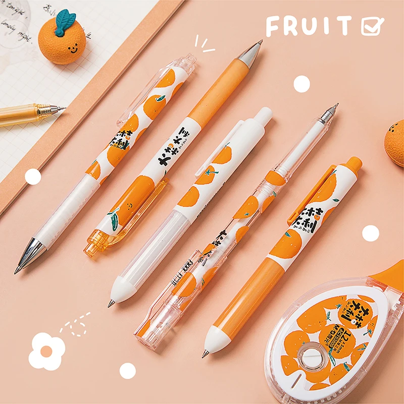 M & G крутая новая канцелярская Eraser12M лента для коррекции гелевая ручка 0 5 мм черные
