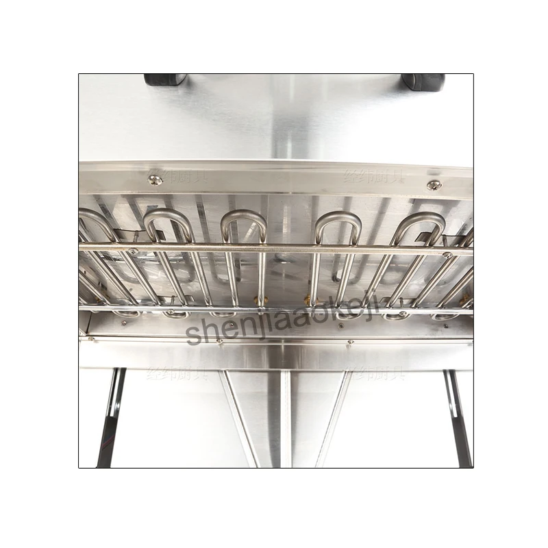 Commercial électrique poêle ascenseur type électrique chaud surface poêle feu gril four style occidental four Double contrôle 220v 4000w 1pc