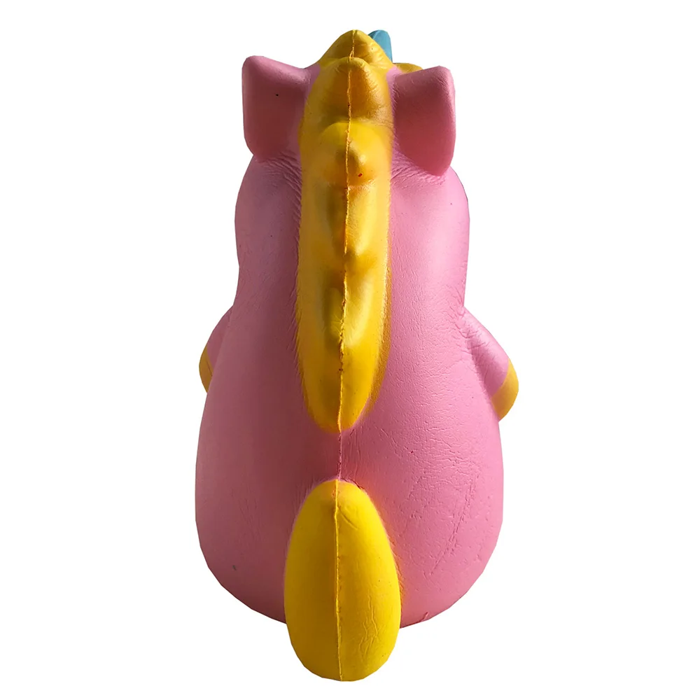Jumbo Kawaii мягкий Единорог бегемотик мягкий медленно поднимающийся ароматизированный сквиш дети взрослые снятие стресса сжимаются игрушки 13*7 см