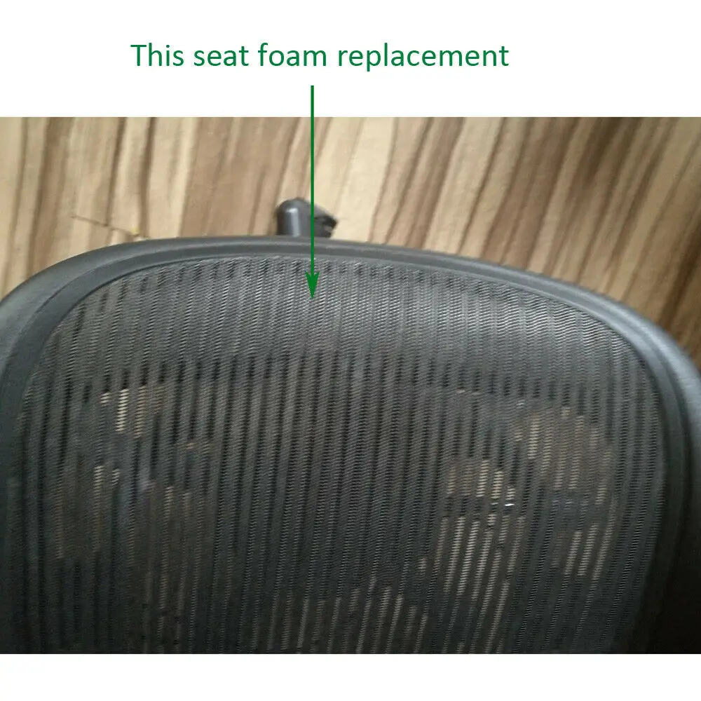 Seat Foam Pad Insert Replacement Herman Miller Classic and Remastered Aeron Office Chair Black Grey Color Size A/B C chair foam pad