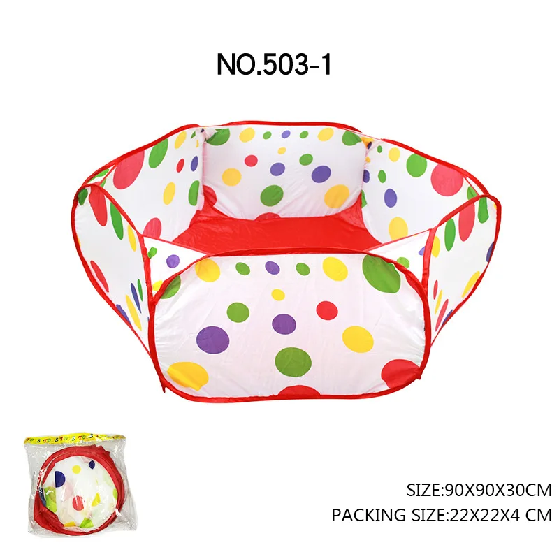 Hot Selling Children Indoor Tent Game House Foldable Oceans Ball Pool Ocean Ball Infant Crawling Fence