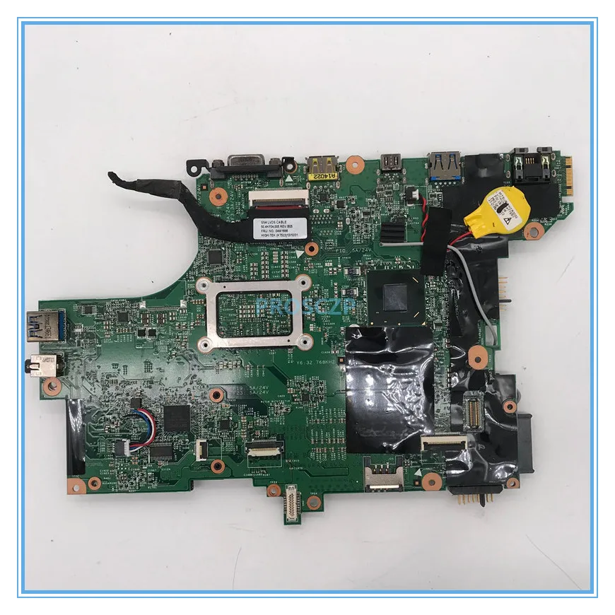 Высококачественная материнская плата для ноутбука Thinkpad T430S T430SI 04X3687 с SR0MY I5-3320M cpu HM76 совместимость