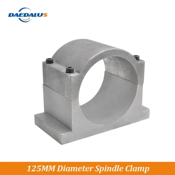 

Daedalus Spindle Motor Holder 125Mm Diameter Spindle Mount Bracket Clamp With Screws For 300W 400W 500W 600W Spindle Motor