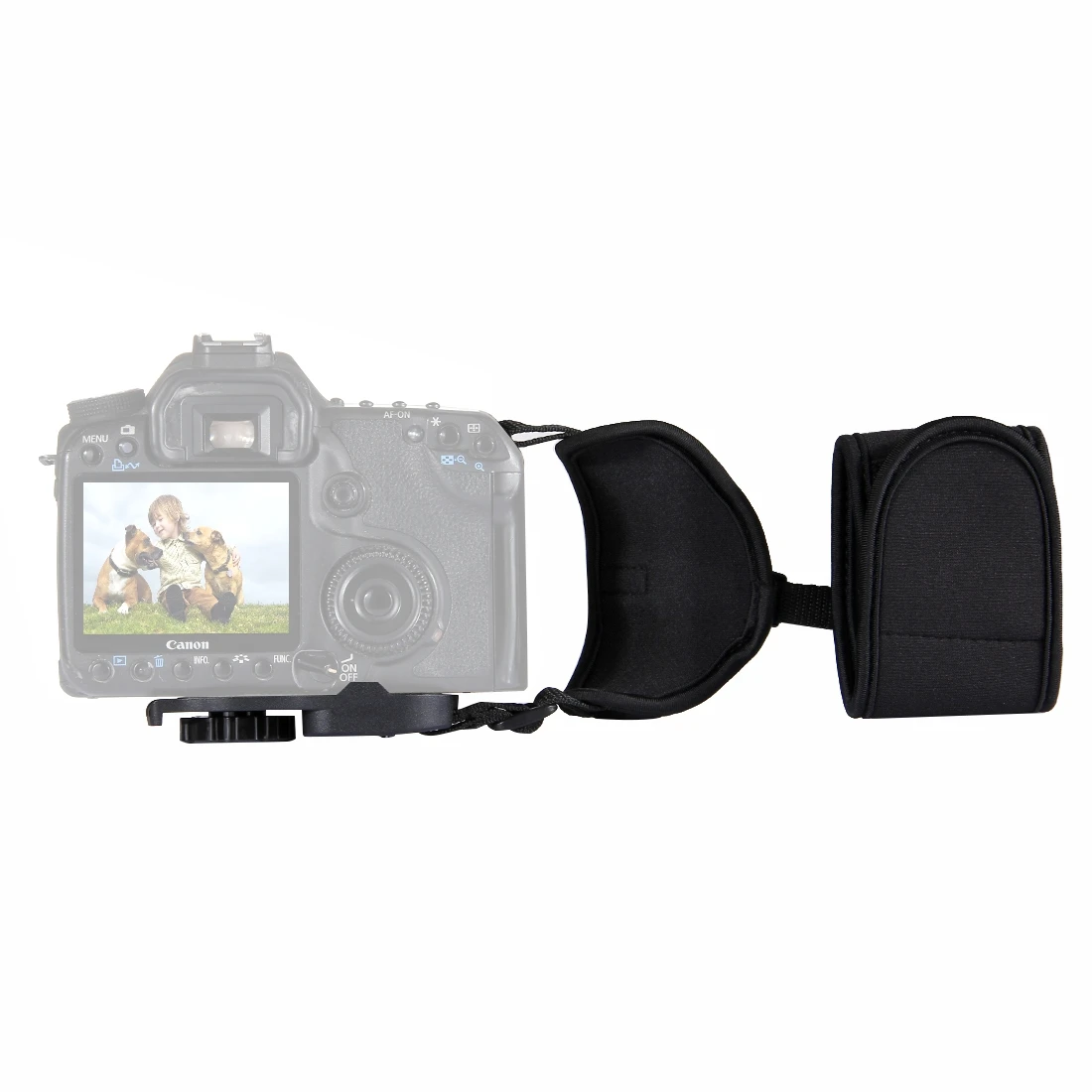 PULUZ Мягкий неопреновый наручный ремень камеры DSLR камеры s ремешок на запястье DSLR ручной ремень быстрый выпуск 1/4 ''винт для NIKON