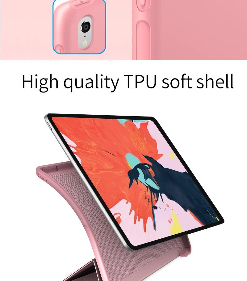 Для iPad Чехол iPad pro 11 Чехол Smart mutipl складной чехол для iPad 11 дюймов iPad поколения A80 A2013 чехол Funda