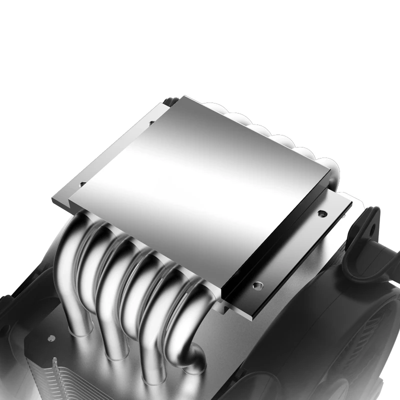 Pccooler Вентилятор охлаждения процессора с 6 тепловыми трубками и двойной 12 см вентилятор для AMD SP3/TR4 и inтal 2011/2066