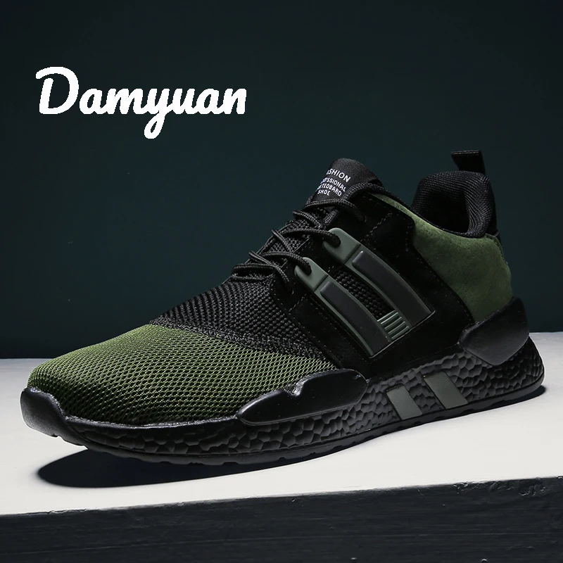 

Damyuan 2019 New Fashion Classic Shoes Men Flyweather Comfortables Breathable Non-leather Casual Lightweight Jogging Mesh Shoes