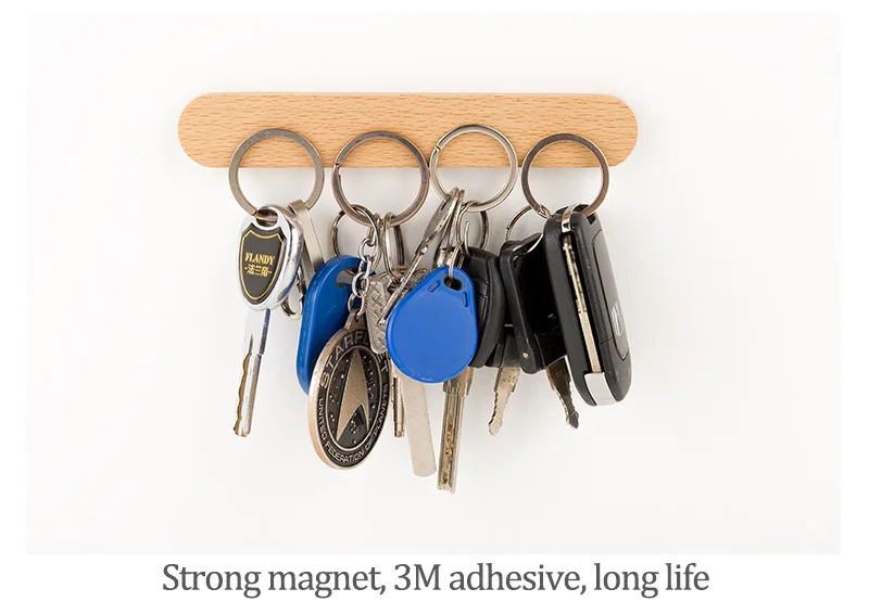 Настенный ключ крюк креативный ключ для хранения стены крюк настенная вешалка с крючком Сильный Магнит крючок для ключей дверной крючок для ключей