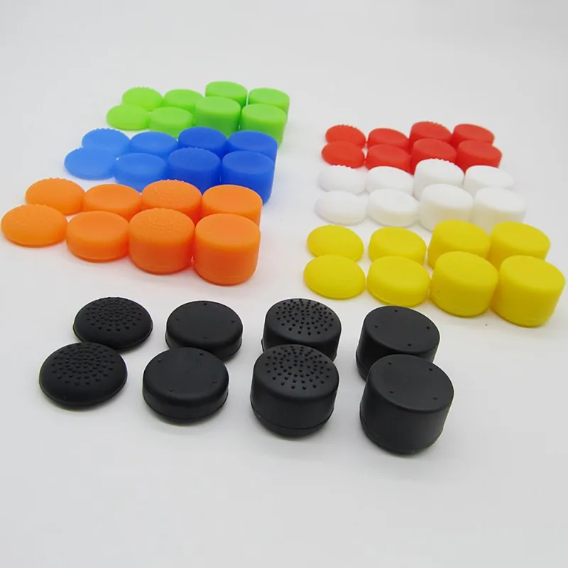 

8Pcs Enhanced Analog ThumbStick Joystick Grips Extra High Enhancements Cover Caps For Sony Play Station PS4 Game Controllers