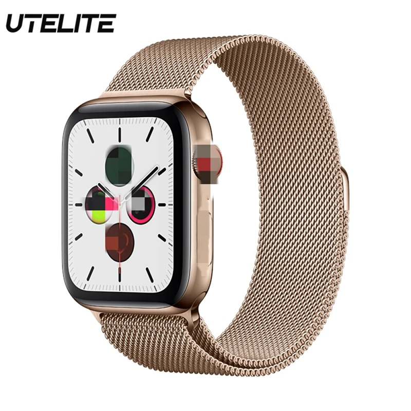 

UTELITE Watch 5 Smart Watch iwo 12 pro Siri Bluetooth Photo Music 230mAh Large Battery Band Incoming Call Sport Bracelet Unisex