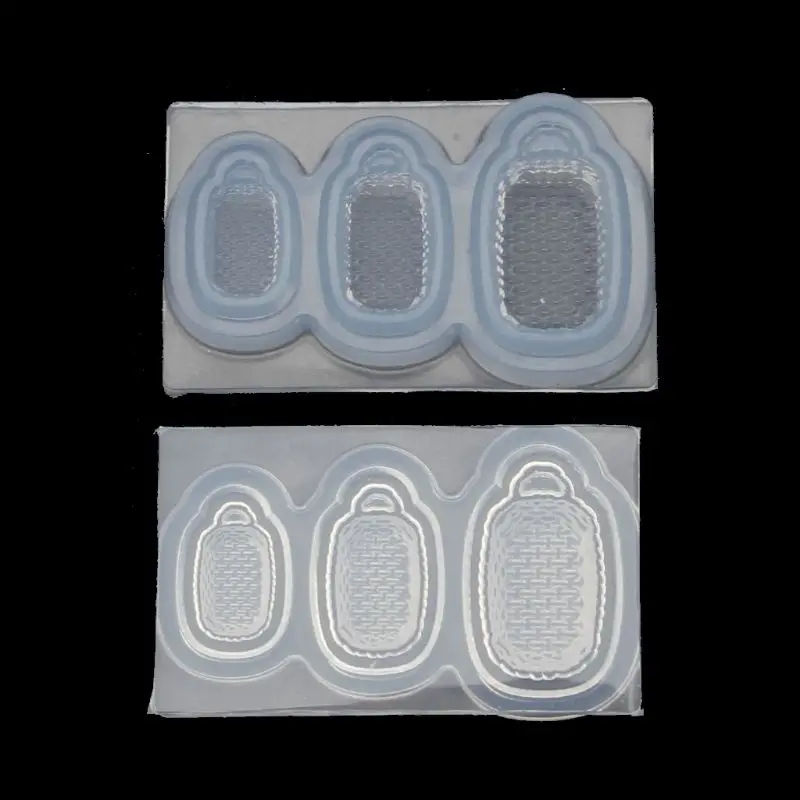 1 Set Mini Square Straw Bowls Box Resin Silicone Molds Epoxy Resin Jewelry Tools