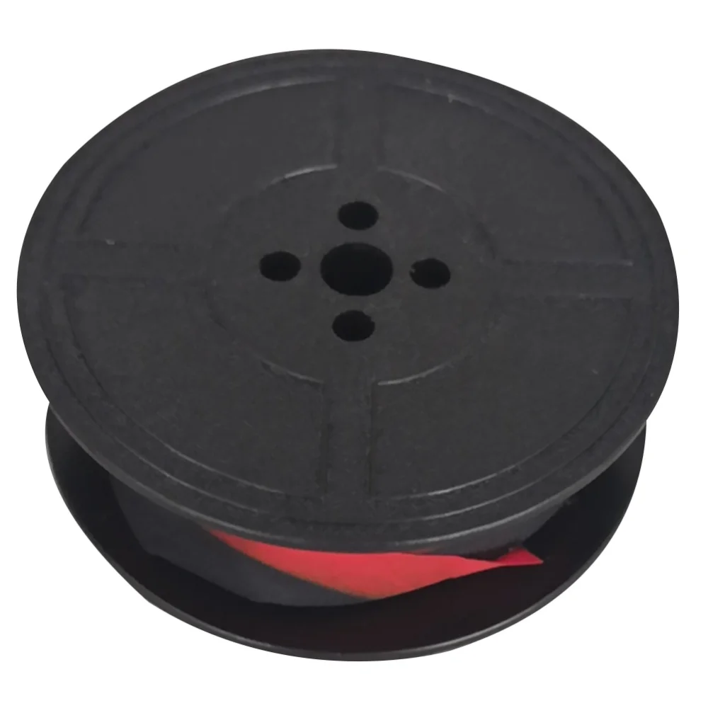 Universal Red and Black Ribbon Compatible for Brother ROVER Typewriter Printer Core Ink Ribbon (Black) afbeelding