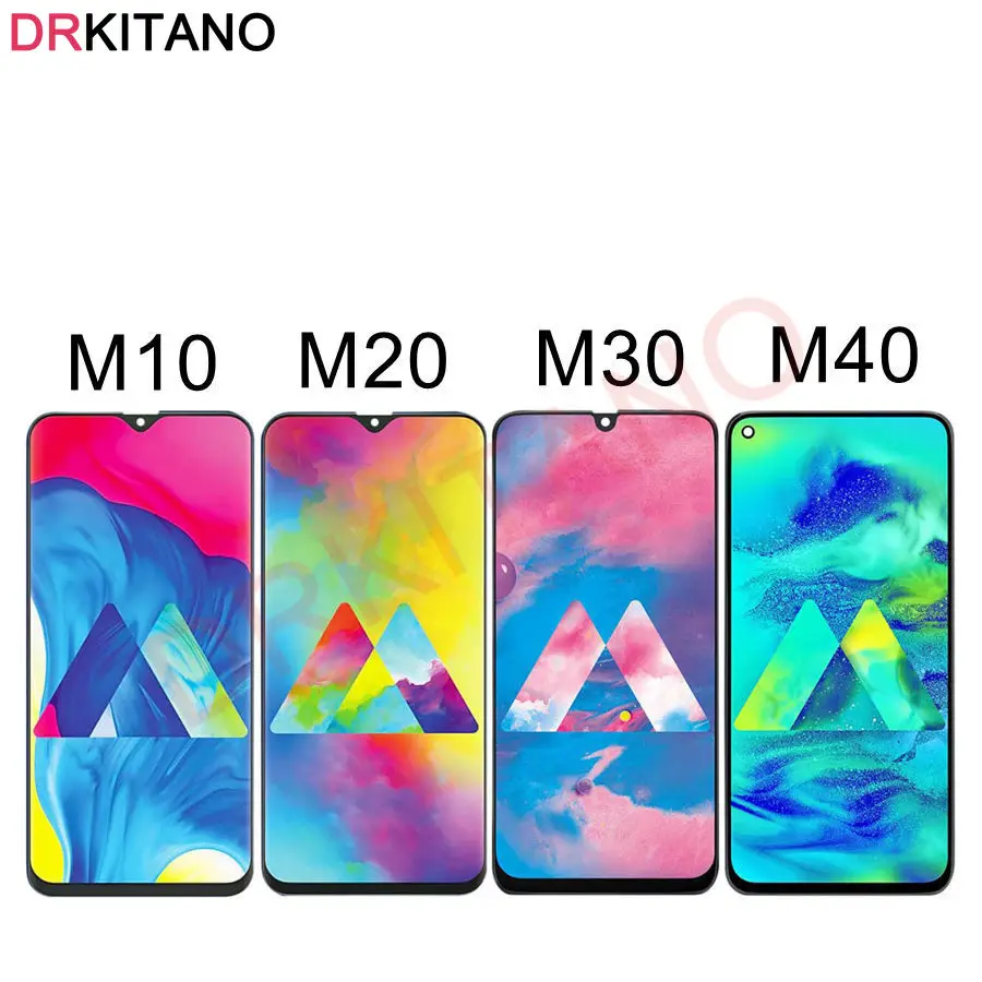 Для SAMSUNG GALAXY M10 M20 M30 M40 ЖК-дисплей сенсорный экран в сборе для SAMSUNG M105 M2015 M305 M405 ЖК-экран Замена