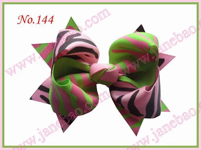 130 шт., костюм для хорошей девочки, бутик, 4,5 '', два тона, листья-B, заколки с бантами для волос, волосы для девочек