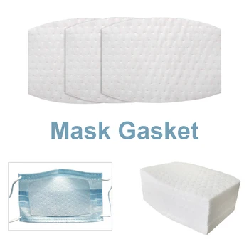 

50pcs Disposable 4 Layers Mask Filters Anti Dust Breathable Mask Pad Dust-proof Anti-fog Mask Replacement Protective Filter