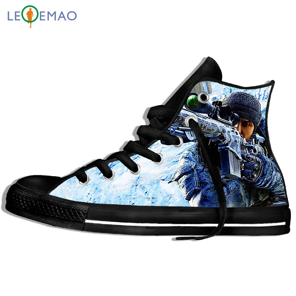 

Creative Design Custom Sneakers Hot Printing Sniper Ghost Warrior Unisex Lightweight Trends Comfortable Ultra Light Sports Shoes