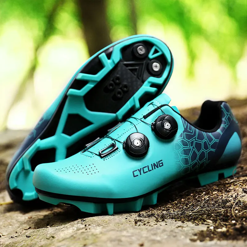 Road Cycling Shoes Men Outdoor Sport Bicycle Shoes Breathable Mtb Bike Flat Sneakers Mnountain Racing Cycling Sneakers Plus Size