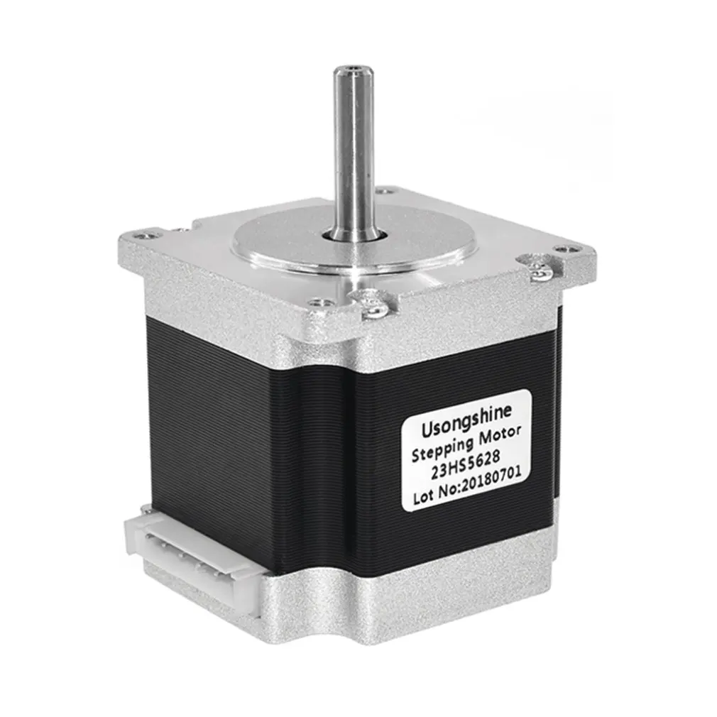 

23HS5628 4-lead Nema 23 Stepper Motor 2.8A With 8.00mm Shaft CNC Laser Grind Foam Plasma Cut Stepper Motor