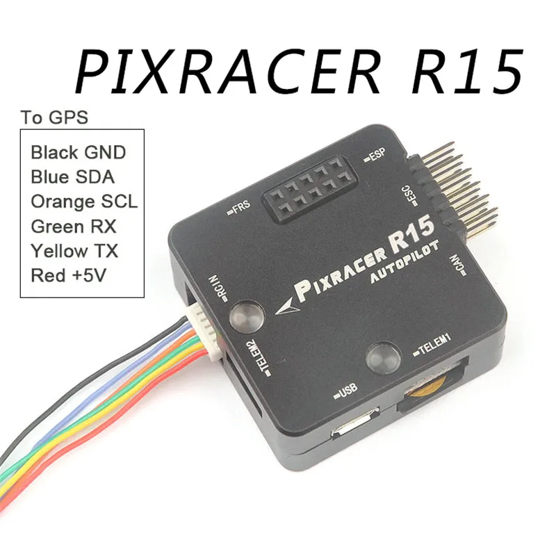 Happymodel Pixracer R15 автопилот xracer PX4 Контроллер полета для FPV гоночный Радиоуправляемый Дрон Мультикоптер мультиротор