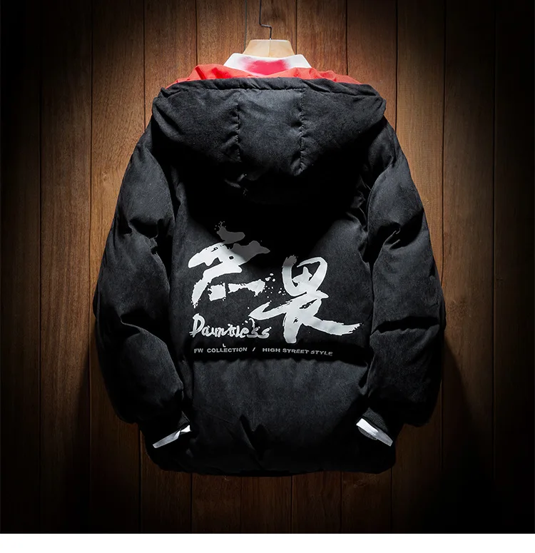Двусторонняя одежда, распродажа новогодних больших товаров, толстая хлопковая стеганая одежда, мужская одежда, хлопковая стеганая куртка, пальто Guapai 2 8106 P135