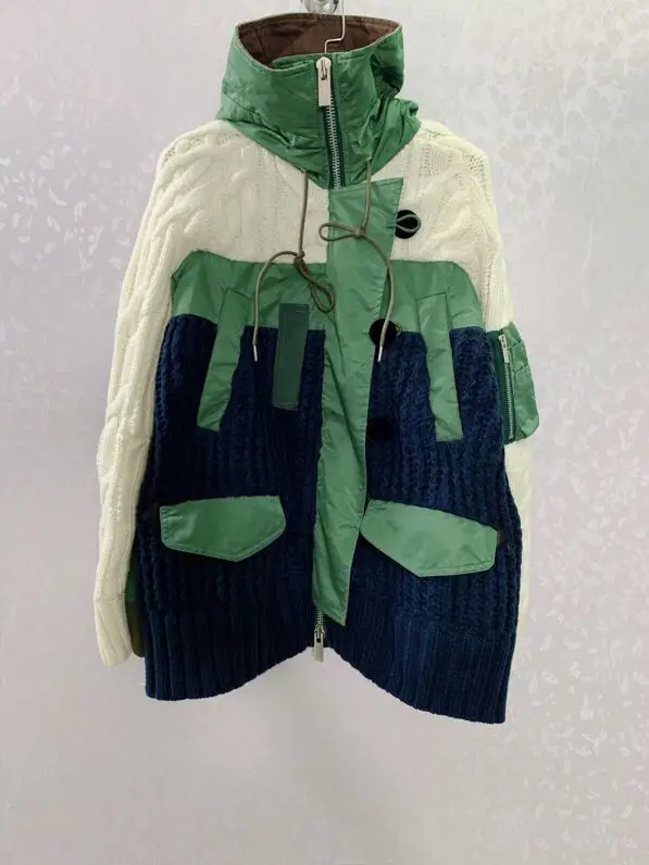 AH10678 Модные женские пальто и куртки Подиумные Роскошные известный бренд Европейский дизайн вечерние женские куртки