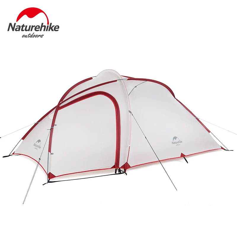Naturehike Hiby серии Палатка 20D силиконовый нейлон ткань сверхлегкий для 3 человек с бесплатным матом N18K240-P