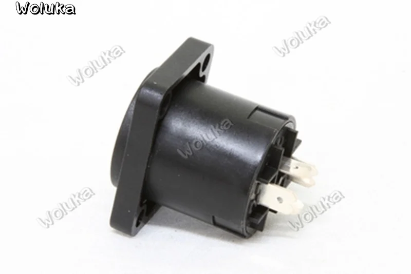 NL4MP четырехъядерный аудио разъем панель с динамиком plug черный квадратный динамик CD50 W03