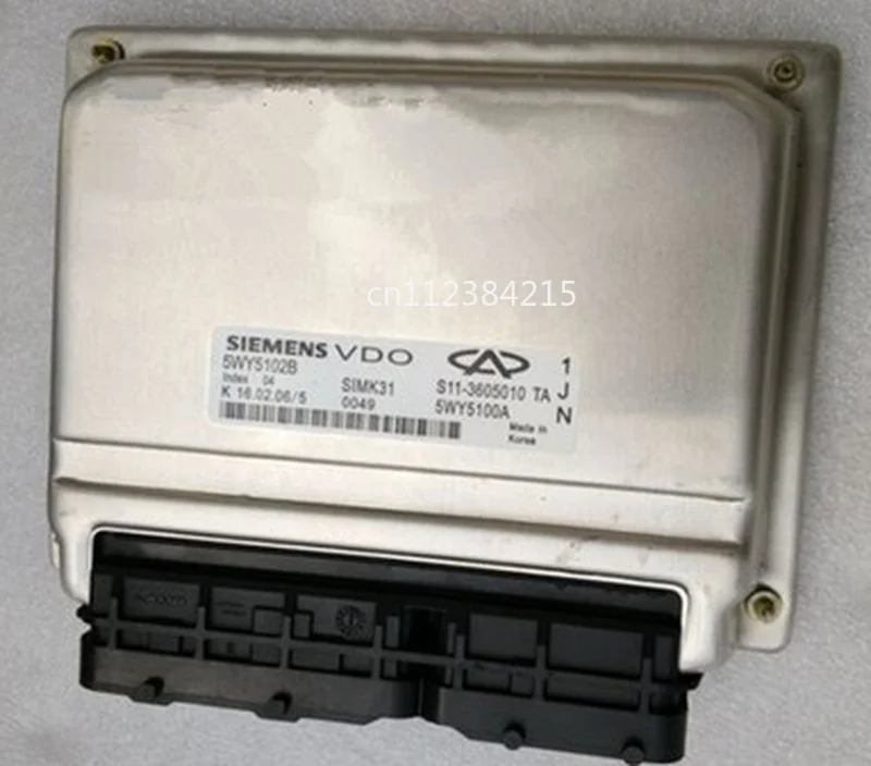 

Free shipping Automotive engine computer board ECU 5WY5102E S11-3605010TA