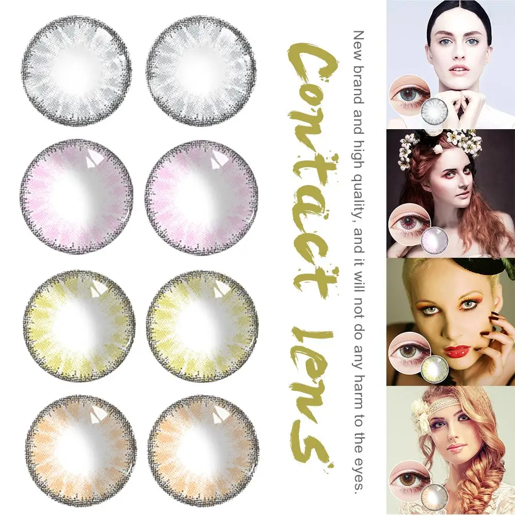 

Cosplay Halloween Accessories Makeup Colorful Circles 1 Pair Con