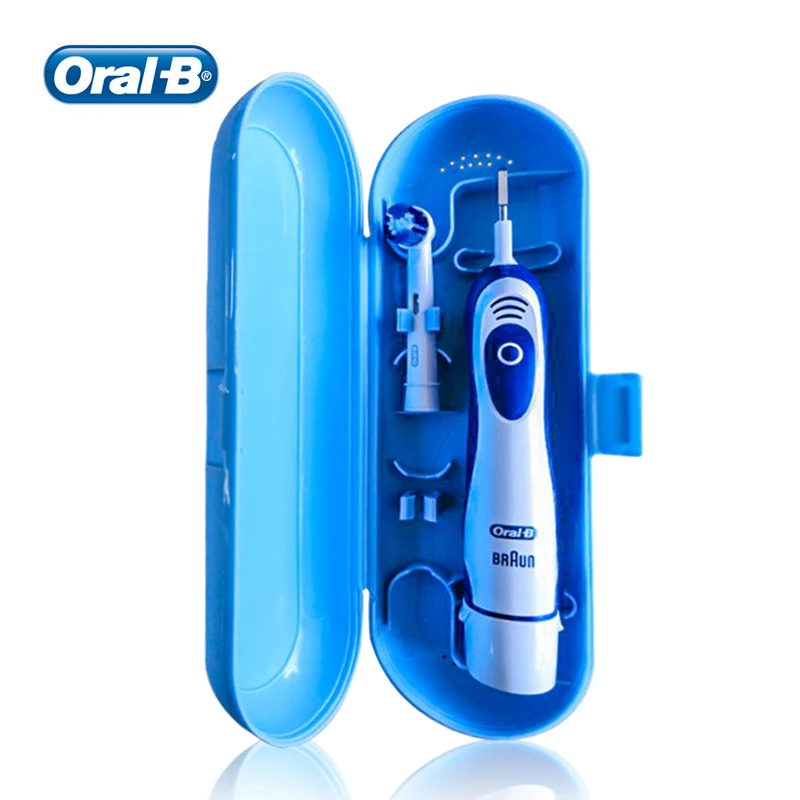 Oral B Electric Toothbrush With Travel Box Soft Brush Head Battery Powered Whiten Teeth 100% Waterproof Oral B Electric Toothbrush With Travel Box Soft Brush Head Battery Powered Whiten Teeth 100% Waterproof