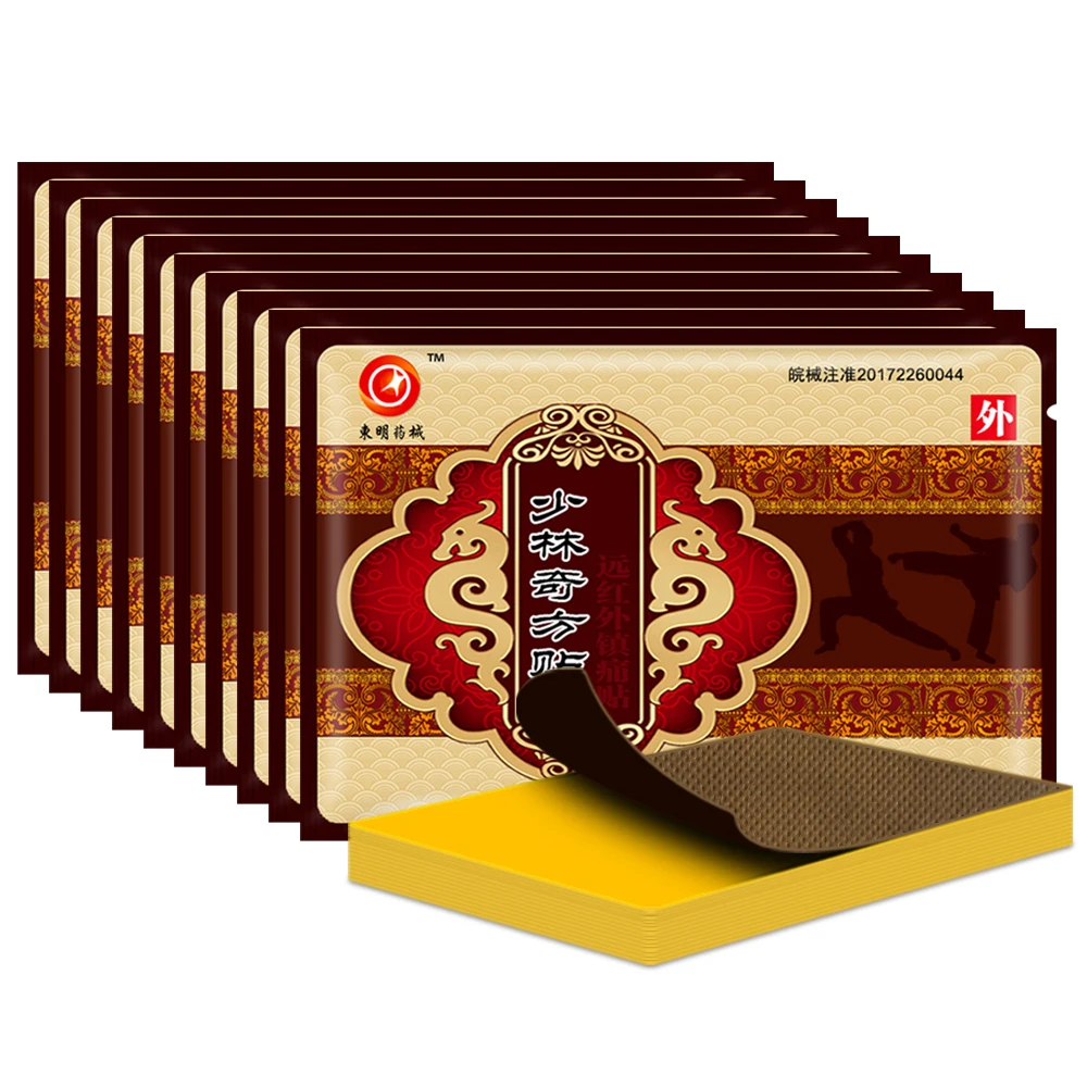 80 шт./10 упаковок китайские пластыри от боли в пояснице|tiger balm patch|pain relief patchhealth care |