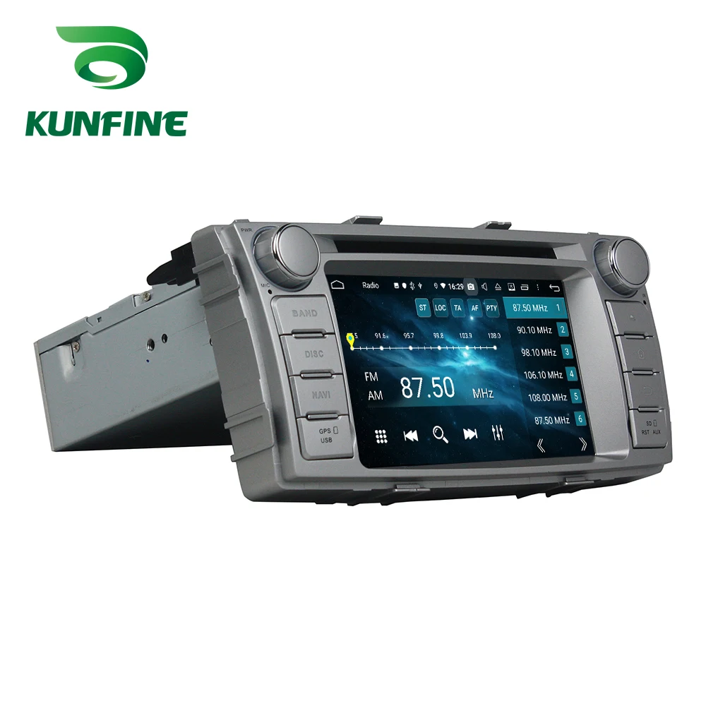 Clearance Android 9.0 Octa Core 4GB RAM 64GB ROM Car DVD GPS Navigation Multimedia Player Stereo for Toyota Hilux 2012 Radio Headunit 4