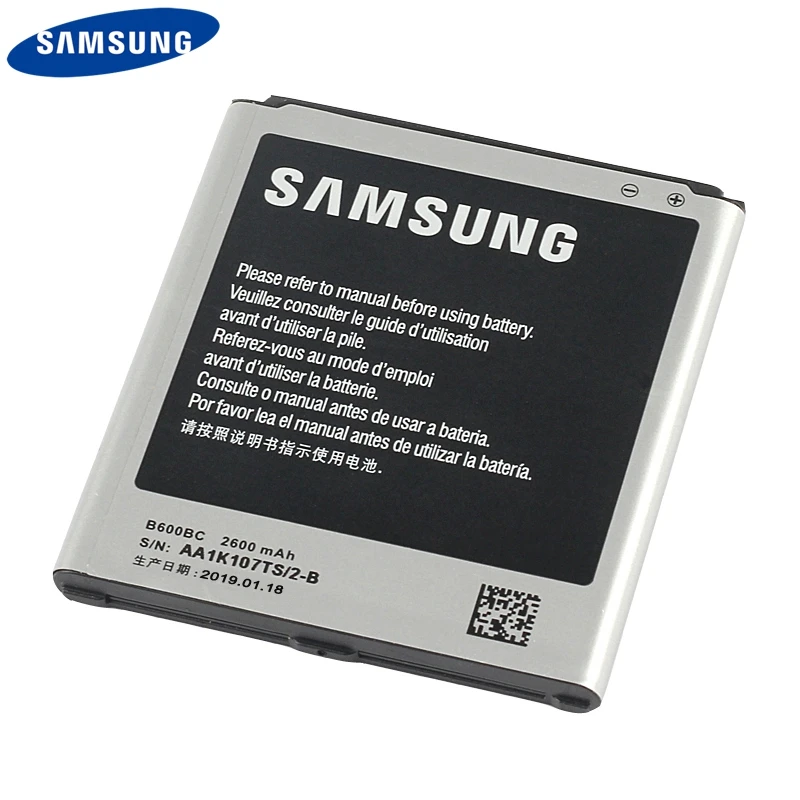 Оригинальная Замена телефон Батарея B600BC для samsung GALAXY S4 I9500 I9502 I9505 I9508 I959 B600BE B600BU с NFC 2600 мАч