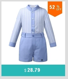 Cutestyles Boys Cotton Clothing Sets Long Sleeves Solid Shirts+ Casual Pants Children Kids Suits Fashionable B-DMCS007-A148