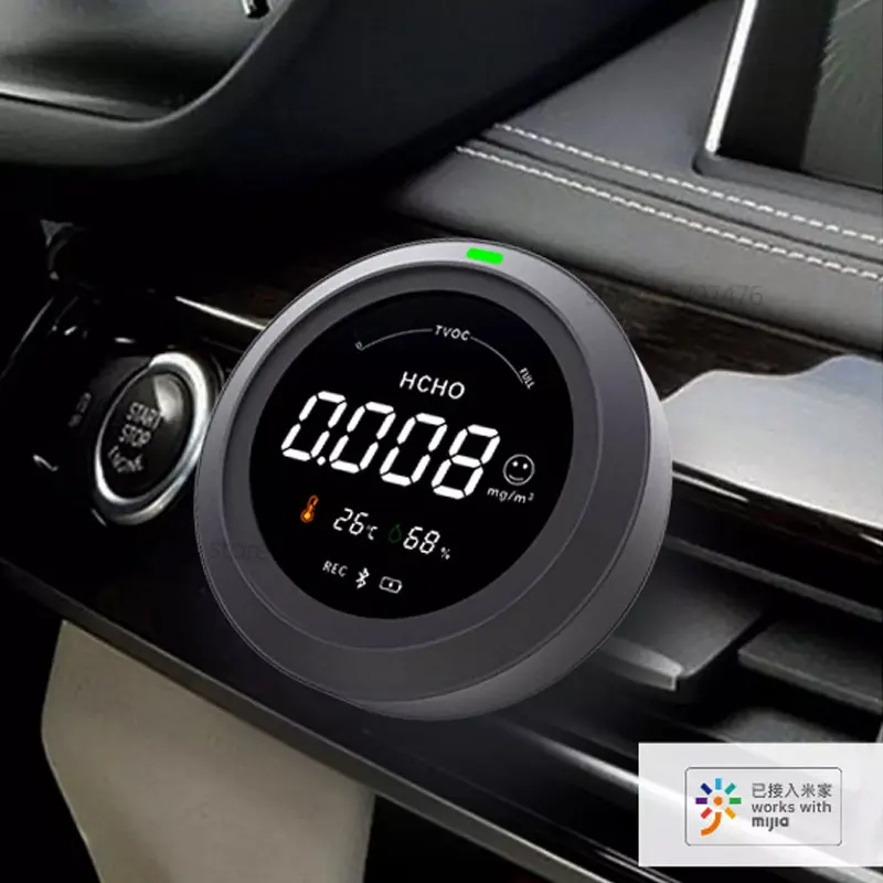 Смарт монитор формальдегида Youpin Bluetooth 2020 4 в 1 для измерения температуры и