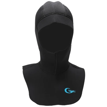 

Yonsub 5Mm Neoprene Scuba Diving Hood With Shoulder Keep Warm Hat Caps Snorkeling Equipment Wetsuit Hood