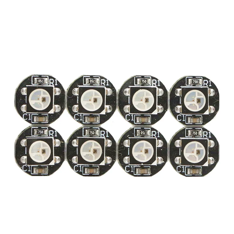 Светодиодный индивидуально адресуемый чип WS2812B 10 ~ 1000 шт. WS2811 IC 5050 rgb белый/черный