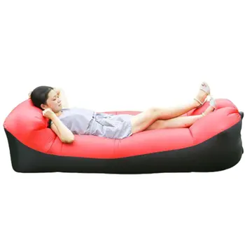 

Oxford Cloth Pillow Outdoor Lazy Inflatable Sofa Bed Sofa Lounger Air Sofa Sleep Bean Bag Chair Outdoor Beach Lounger 240*70cm