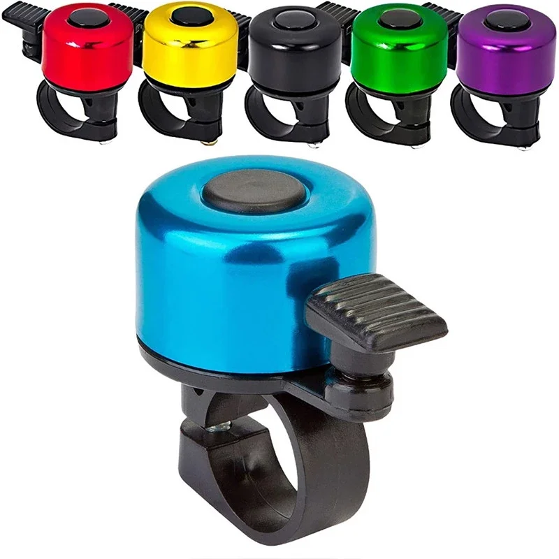 Cuerno de sonido de alarma para la seguridad de la bicicleta ciclismo Bell de la montaña manillar de bicicleta de carretera de aleación de aluminio de bicicletas a accesorios de bicicleta