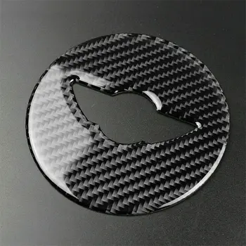 

Durable And Practical Carbon Fiber Steering Wheel Sticker Cover Trim For Mini Cooper R55 R56 F54 F60