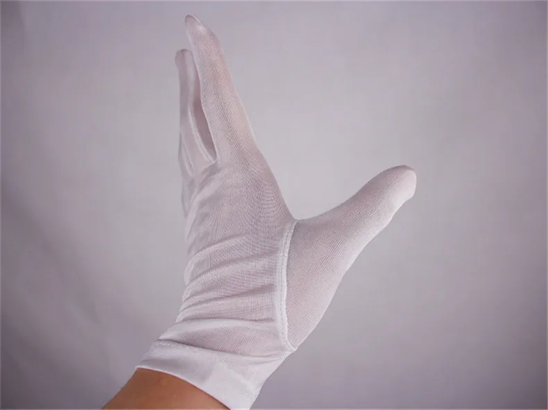 Натуральный шелк Эластичный натуральный Шелкопряд шелковые перчатки солнцезащитный крем красота короткий стиль женщина белый тачскрин