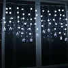 3.5m curtain light string Christmas fairy wedding party string lights window decoration EU/US plug star dandelion garland light ► Photo 2/6