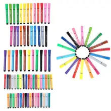 Милое детское платье-карандаш для рисования детей Акварельная ручка граффити художественный Маркер 12/18/24/36 Цвета