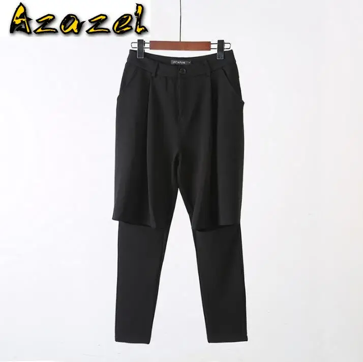 

Hot 2020 New Men Comfortable Cotton plus size pencil pants men's clothing Fashion hair stylist stripe Ankle- Length pants S-2XL