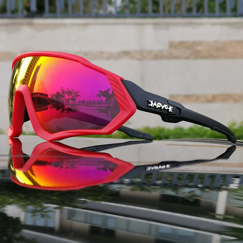 orange lens cycling glasses