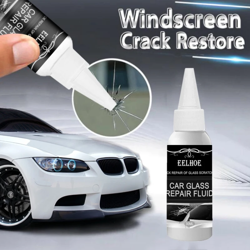 Car Glass Repair Fluid Windshield Crack Repair Kit For Chips Cracks Sc