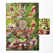 Best Price 10pcs/set  Broli Super Dragon Ball Z Heroes Battle Card Game Collection Cards